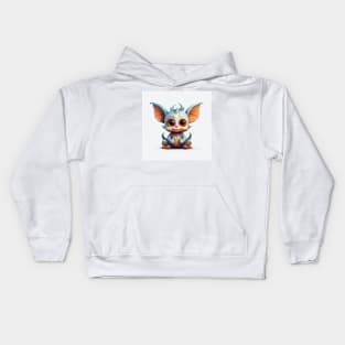 Cute Little Monster With Big Ears Kids Hoodie